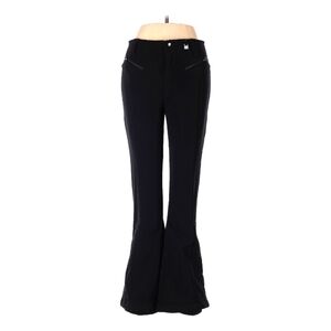 NILS Black Boot-Cut Flare Pants with Zipper Pocket Detail